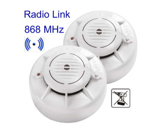 Nordic ASD-10QR Optinen palovaroitin, linkitettävä ja kauko-ohjattava